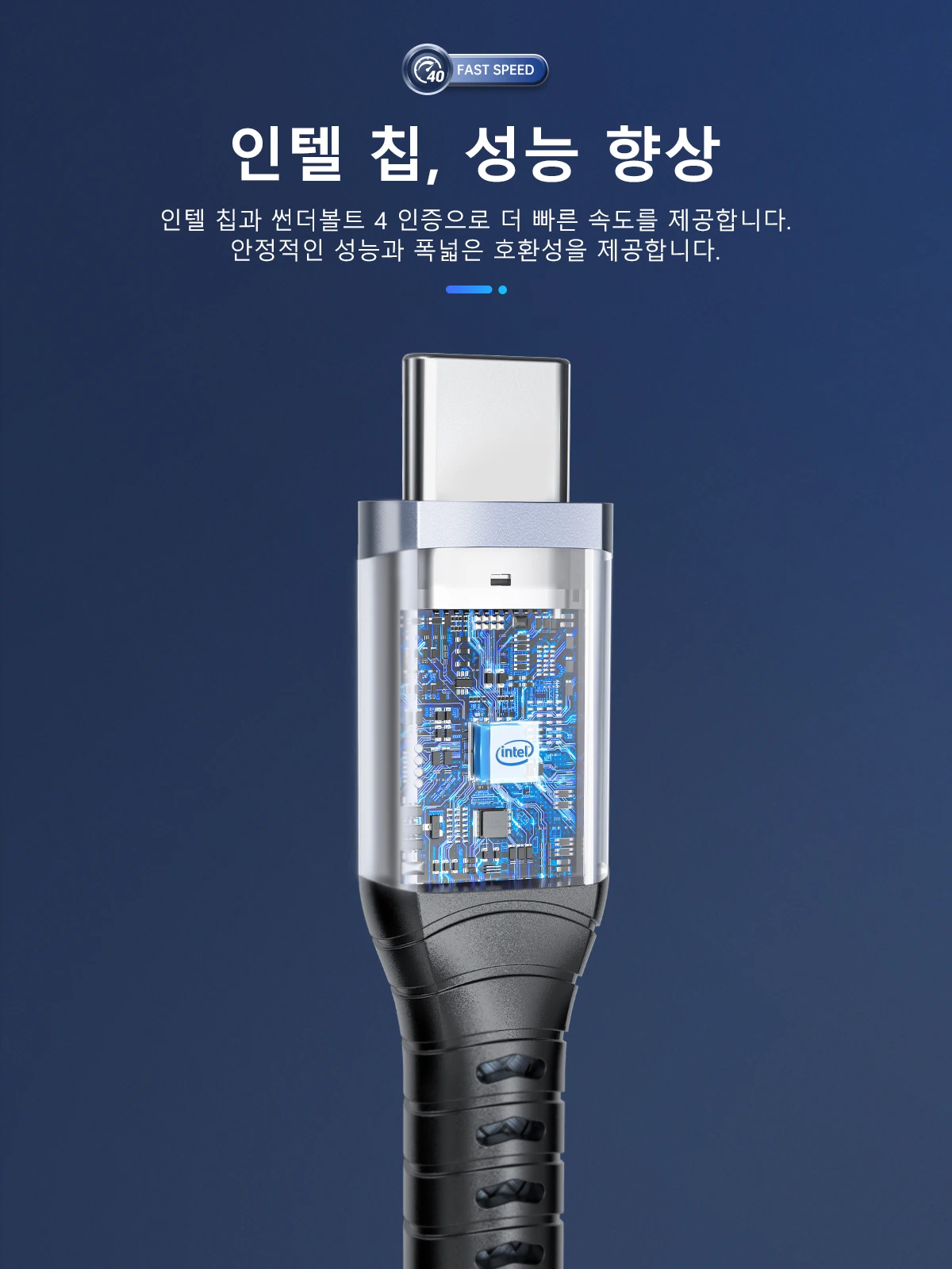 ORICO 선더볼트 호환 비디오 케이블 4 개, 2M HDMI 호환, 8K 60Hz USB C PD100W 고속 충전, 40Gbps 데이터 전송, 아이폰 15 용