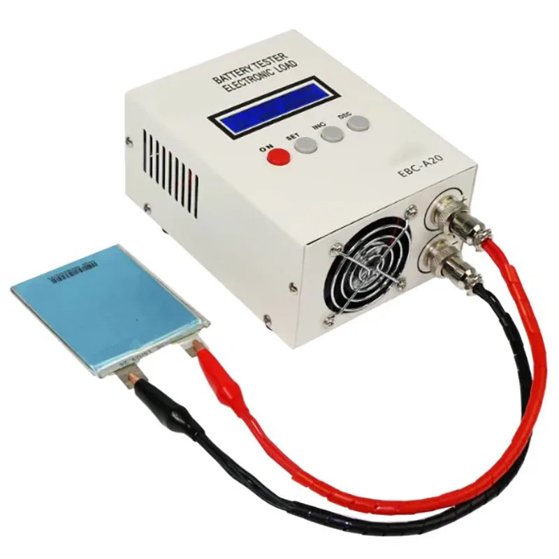 

30V 20A 85W tester lead-acid lithium battery capacity test 5A charging 20A discharging support PC software control EBC-A20