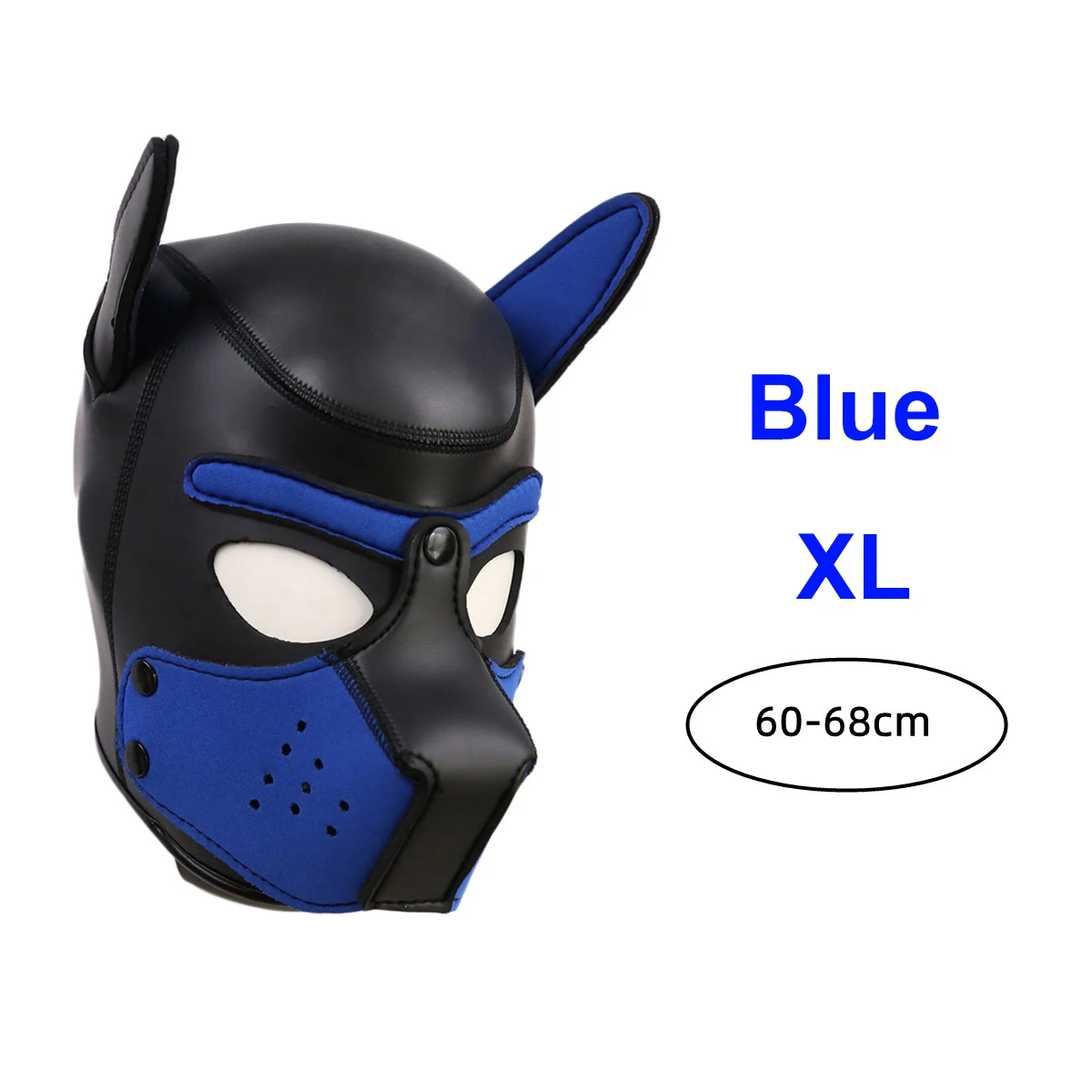 XL Brand New Puppy Cosplay Full Head Hood Mask with Ears