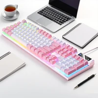 YINDIAO K500 Wired  Keyboard Gaming  Laptop Desktops PC Computer Office Accessories Low Profile Gamer Keyboards With Numpad - Image 2