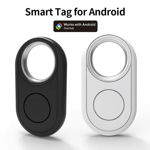 Air Tracker Tags Android Bluetooth Smart Tag Works with Google Find Hub APP Tracking Locator Device Item Finder for keys bag