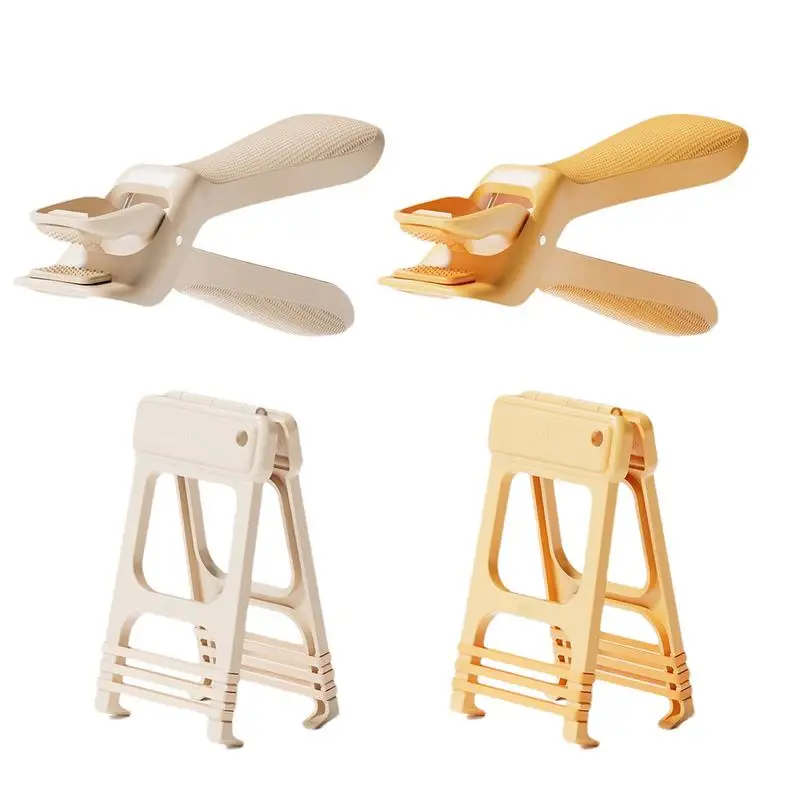 

Kitchen Hot Plate Gripper Anti-Scalding Clips Pan Gripper Bowl Holder Tongs Pot Lifter Plate Retriever Stainless Steel Moving