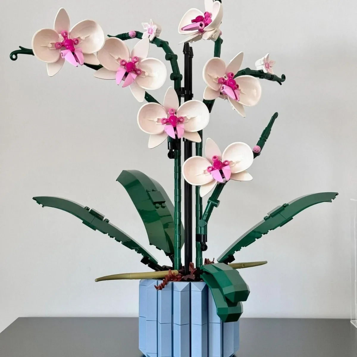 Dreamy Botanicals Pretty Pink Flower Bouquet 10342 Red Rose Artificial flower Model Kit Building Block Set Toys for Girls Gifts