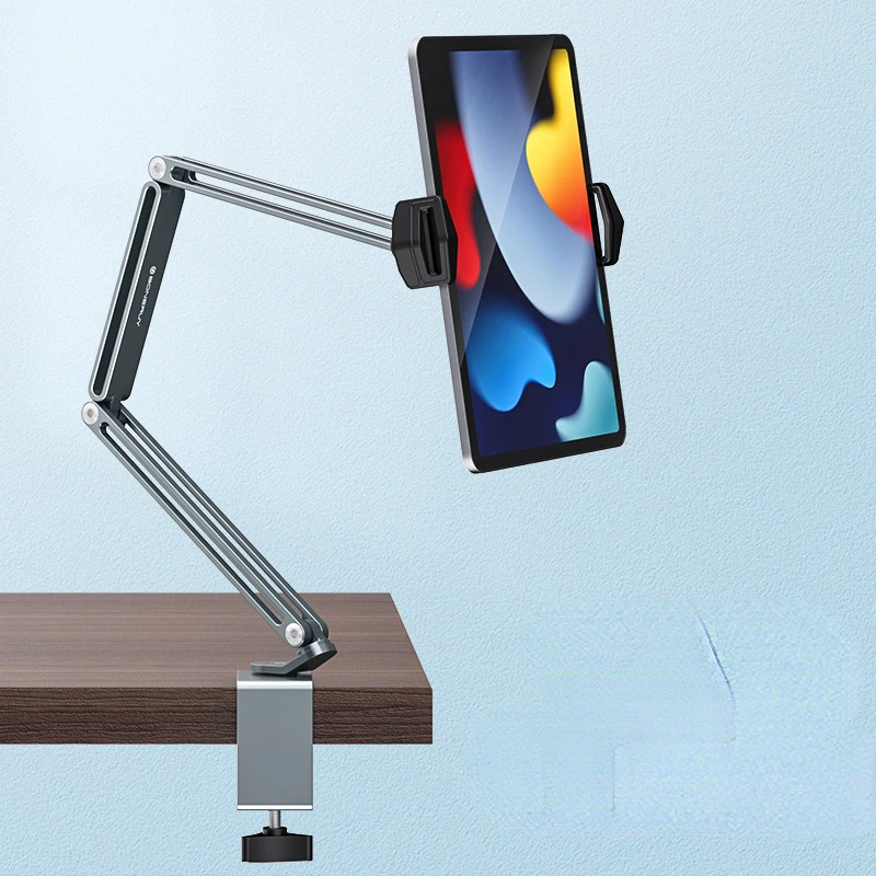Adjustable Bed Tablet Stand for 412.9 inches Mobile Phones Holder