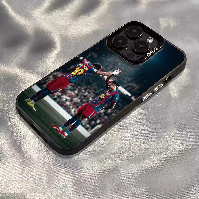 Football Star Frosted Acrylic Phone Case