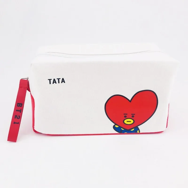 รูปสินค้า กระเป๋าใส่เครื่องเขียนลายการ์ตูน BT21 น่ารัก