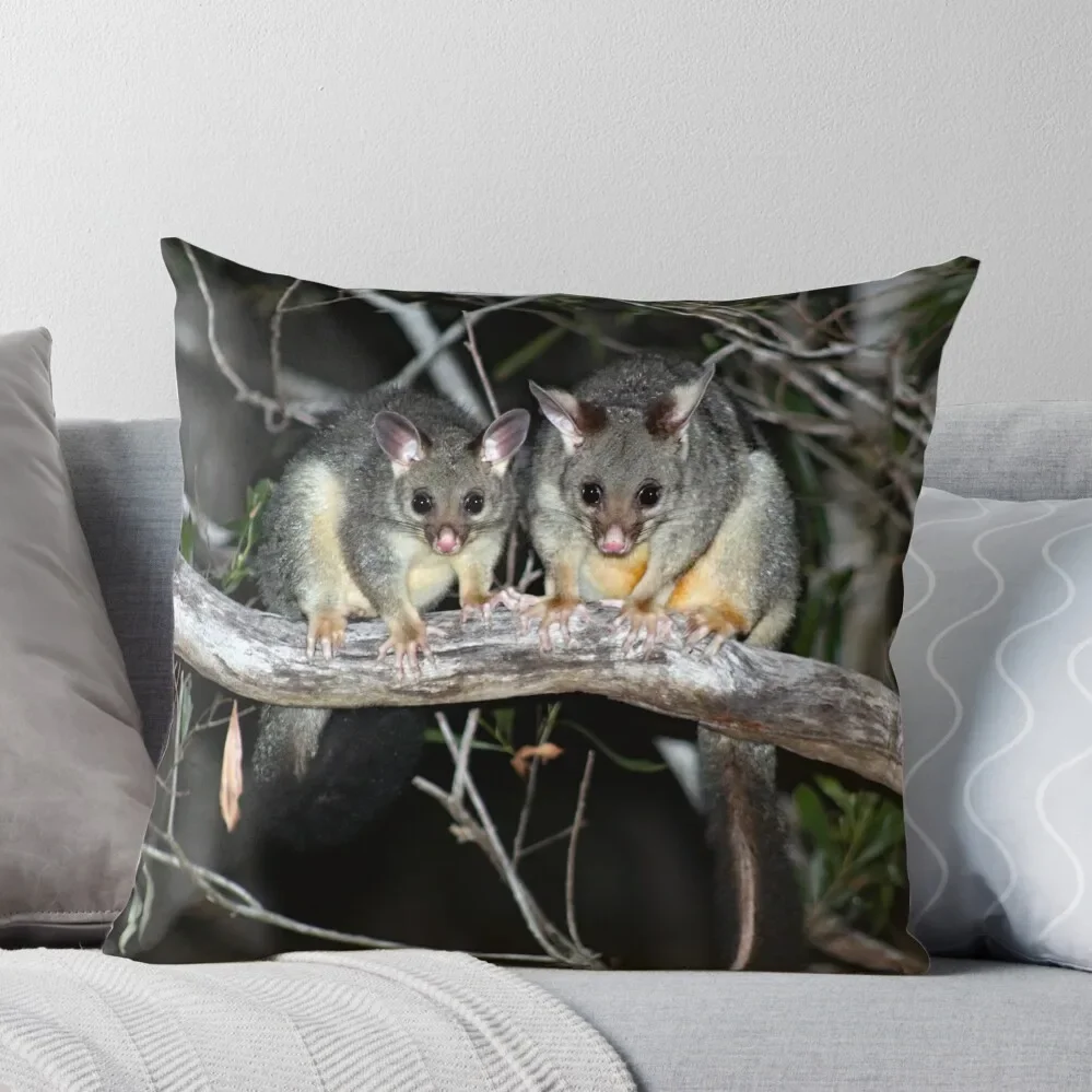 

 Australian brushtail possums Throw Pillow Marble Cushion Cover Decorative Cushions For Luxury Sofa
