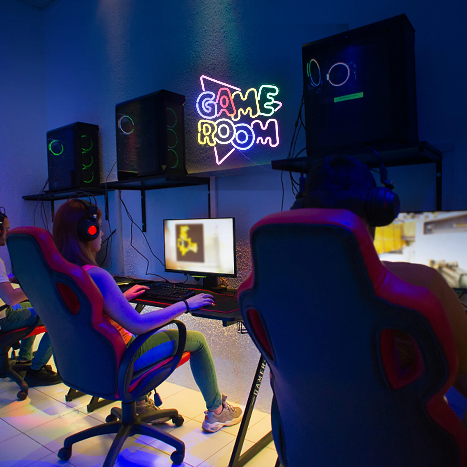 Neon Light Wall Decoration Gaming