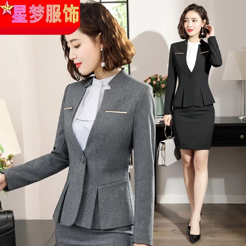 937 Business Wear Women's Fashion New Blazer Ol Korean Style Elegant Slim Fit Women's Pants Suit Work Clothes Formal Wear