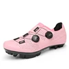 Pink Cycling Shoes women Mtb Cleat Shoes Outdoor Mountain Bike Flat Pedal Shoe Breathable Light Racing Speed Bicycle Footwear 5