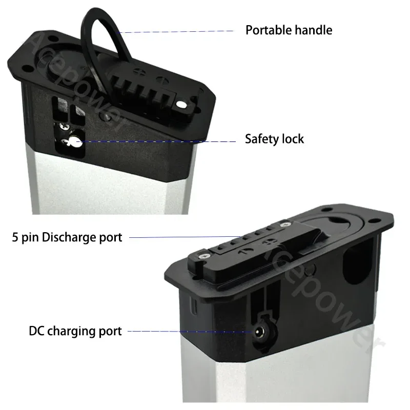 For Engwe C20 Pro Battery 36V19.2Ah 691Wh 36V16Ah 576Wh 250W