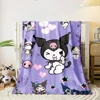 Kuromi HD Print Blanket.Cute, Soft and Comfortable,Nap,travel,work,living Room,bedroom,Chair,sofa,Picnics,Blankets,Gift. 1