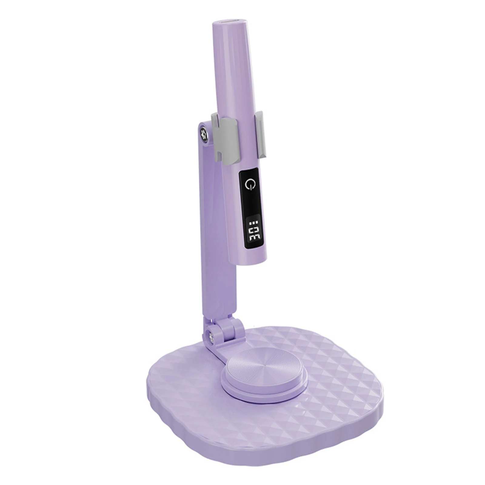 LCD 화면 휴대용 LED 네일 램프 스탠드 포함 무선 네일 건조기 2가지 모드 조절 가능 젤 네일 라이트 가정용 살롱 DIY 매니큐어