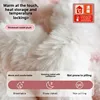 2024 new thickened rabbit plush mattress single piece winter warm plush sheet cover all-inclusive mattress protective cover 3