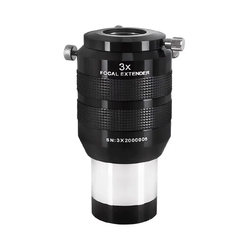 

Maxvision-Astronomical Telescope Eyepiece Accessories, High Power Barlow Lens, Metal Focal Extender, 2 Inches, 3X Apochromat