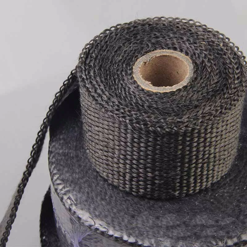 5M 10M Roll Fiberglass Heat Shield Motorcycle Exhaust Header Pipe Heat Wrap  Tape Thermal Protection Insulation Tape Black - AliExpress