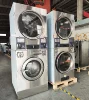 Commercial Laundry Dryer, 12/16kg, Fully Automatic Ultrasonic Cleaning, Stackable Touch Screen, Stainless Steel, Laundry Room 1