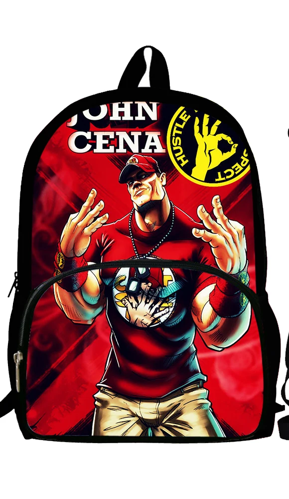 John Cena WWE Backpack/book Bag   price tracker / tracking