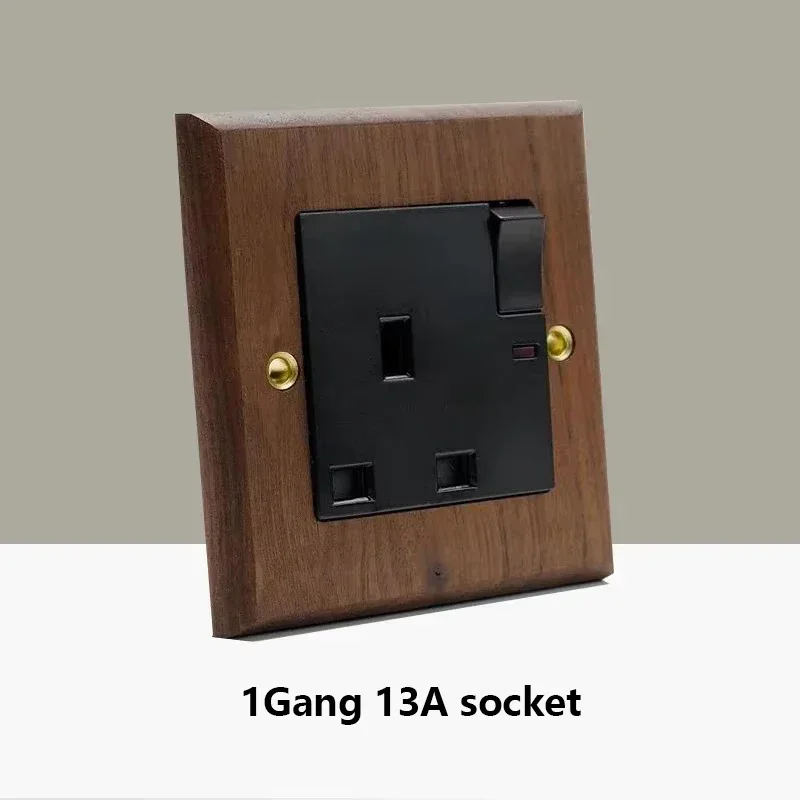 1Gang 13A socket