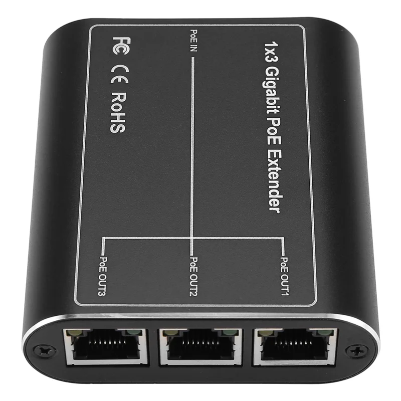 IEEE802.3Af/At 30W Network Poe Signal Gigabit Poe Extender Ethernet Repeater Security Systems Camera-N34R