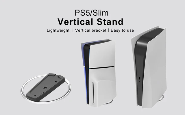 Dock PS5 FPC Vite Per Base Verticale PS5 - Ricambio Supporto Dock Per Console Sony PlayStation 5 Vite Metallica Argento Per PS5 - Foto 4