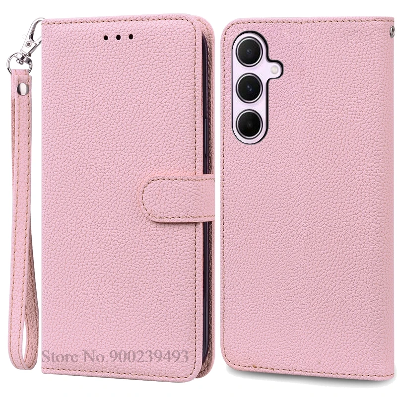 Leather Wallet Flip Case - Elegant Protection for Samsung Galaxy A37 5G