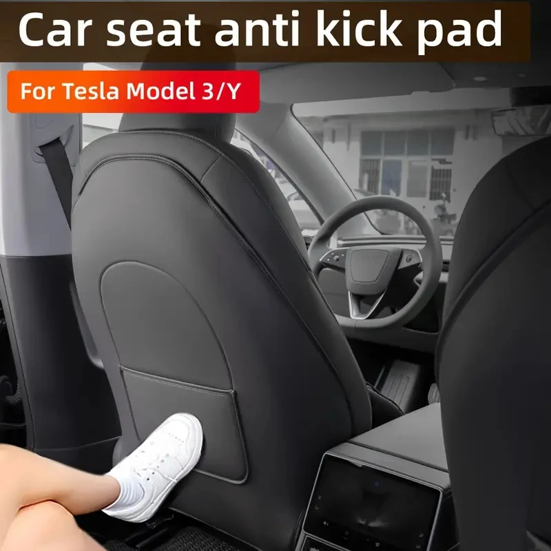 Car Seat Back Protector Car Seat Protector Back Seat Protector Car Mats Accessories Auto Accessories For Tesla Model 3 / Y