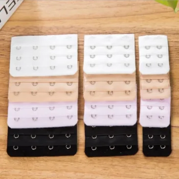 Estensori per reggiseno con cintura allungata estesa da 3 pezzi 3 file 2 ganci 3 ganci 4 ganci Accessori di estensione per biancheria intima