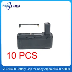 10PCS Battery Grip VG-A6300 For Sony Alpha A6300 A6000 Camera VGA6300 NP-FW50 Vertical Battery Holder