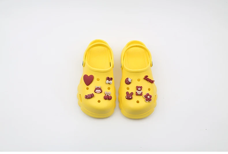 2022  New Parents-Chid Women Girls Boys Beach Cute Mules Clogs Garden Sandals Slippers Shoes30 31 32 33 34 35 36 37 38 39 40 41