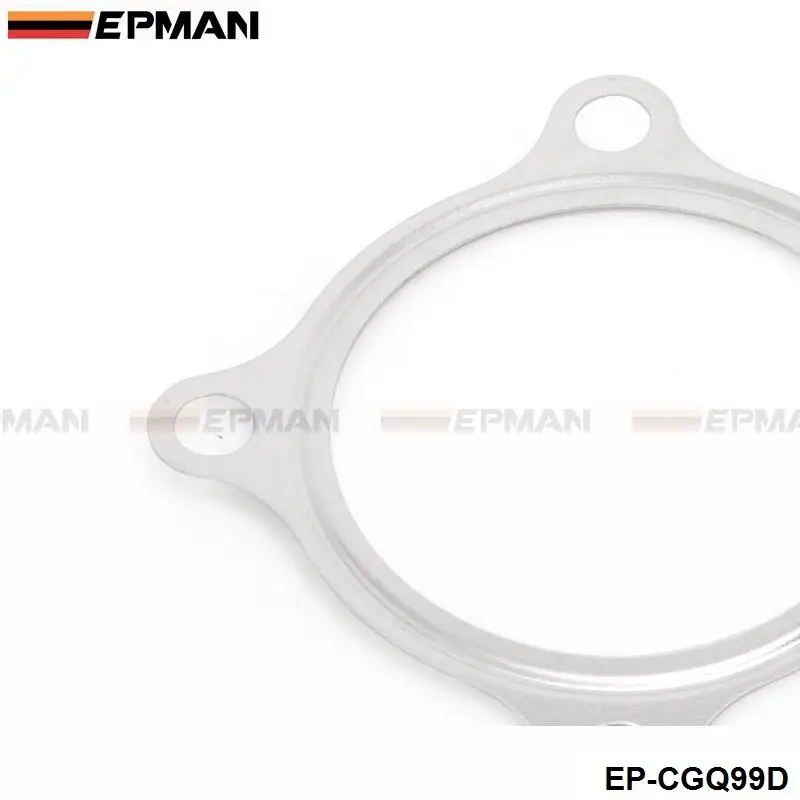 EPMAN 10PCS/LOT New 2.5" Inch 4Bolt Stainless Steel Turbo Exhaust Downpipe Flange Gasket For GT3582R GT35 T3 EP-CGQ99D
