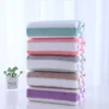 Bath Towel Coral Fleece Microfiber Striped Adult Household Textiles Bathroom Soft Woman Sauna Spa Absorbent Towel 35x75cm 4