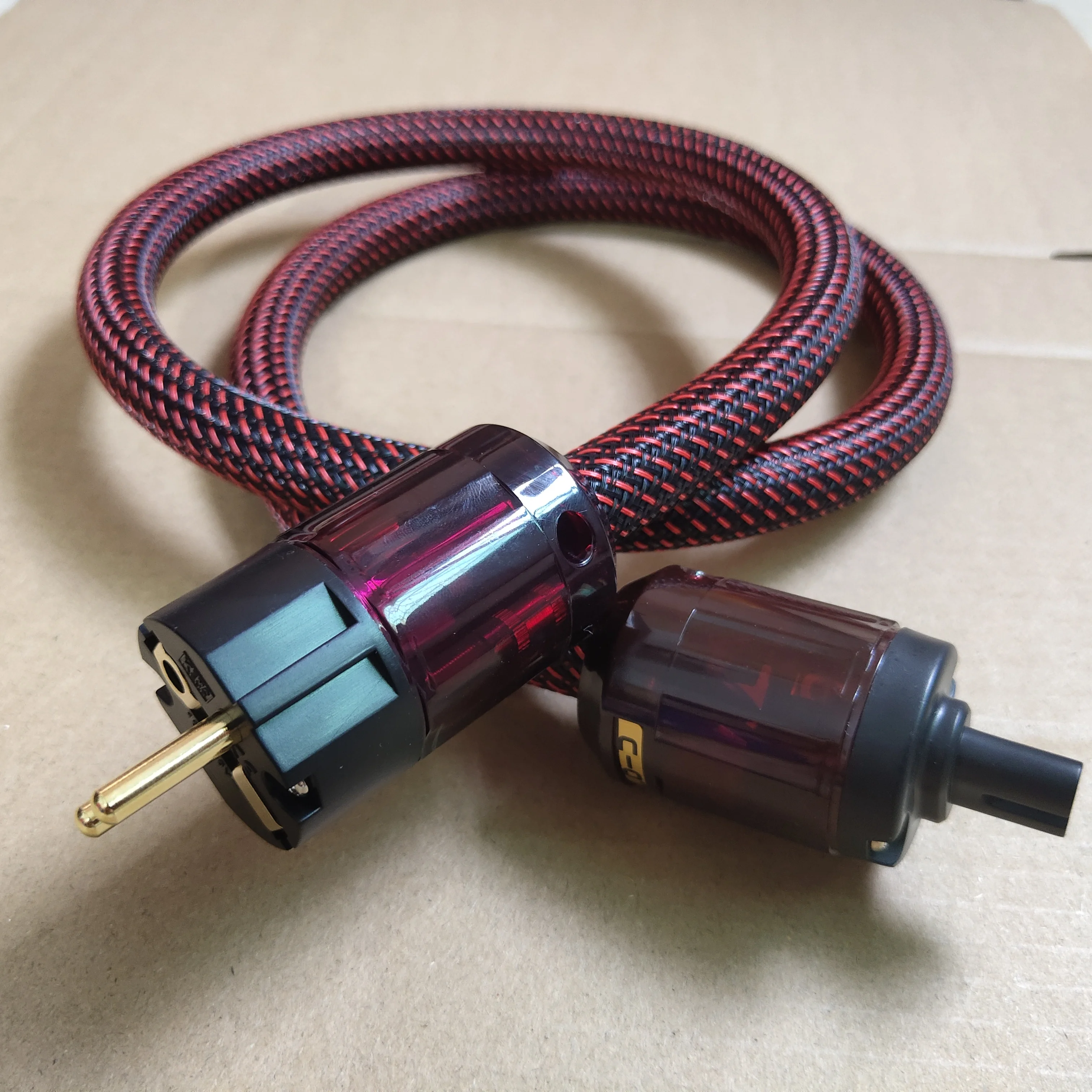 Furutech-cabo de Alimentação Original Cabo de Áudio Hi-fi Palavras us eu Alta Qualidade Pinos Plug - Image 5