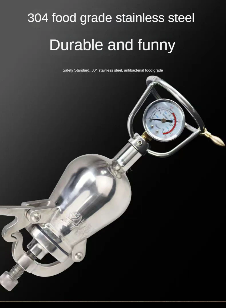 Description Picture 6 of item100ml Hand Popcorn Machine Open Firing Popcorn Puffing Machine Stainless Steel Mini Popper Manual Popcorn Maker Open Firing