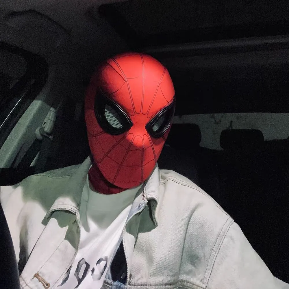 Spiderman Electronic Mask Moving Eyes Spider