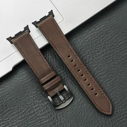 Premium Leather Strap - Quick Release Band and Bracelet Accessories - Watch 8 Classic (DBrBB)