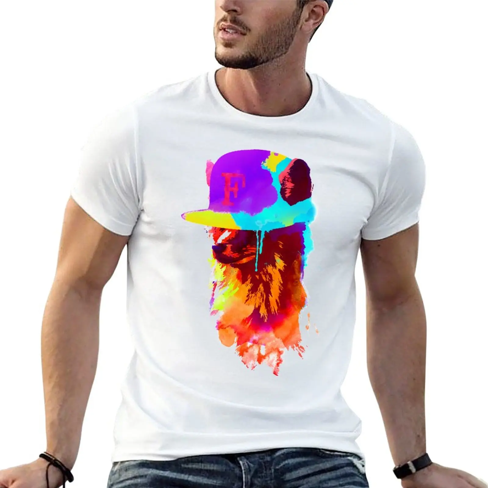 

Foxey's favourite cap T-Shirt cute clothes sweat shirt korean fashion sweat shirts mens cotton t shirts