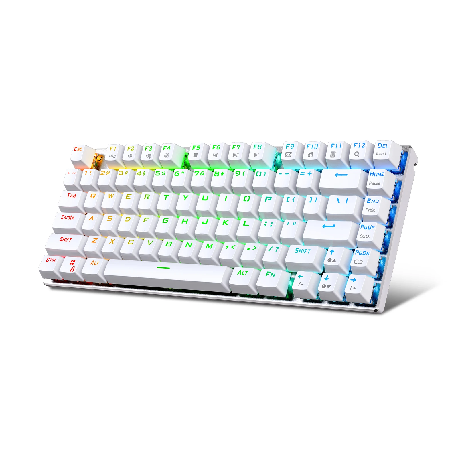 Z-88 TKL Mechanical Keyboard , E-Yooso USB Wired Tactile Brown Switch RGB  Backlit Ergonomic Design Anti-Ghosting