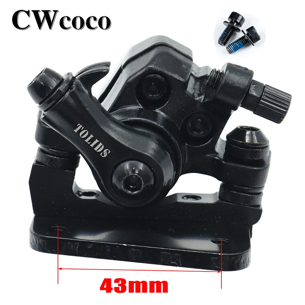 Electric scooter Mechanical Disc Brake Front & Rear Disc Rotor Brake 1 Pair right side universal for 8/10 inch electric scooter
