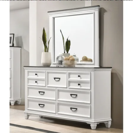 King Wood Bedroom Set 4