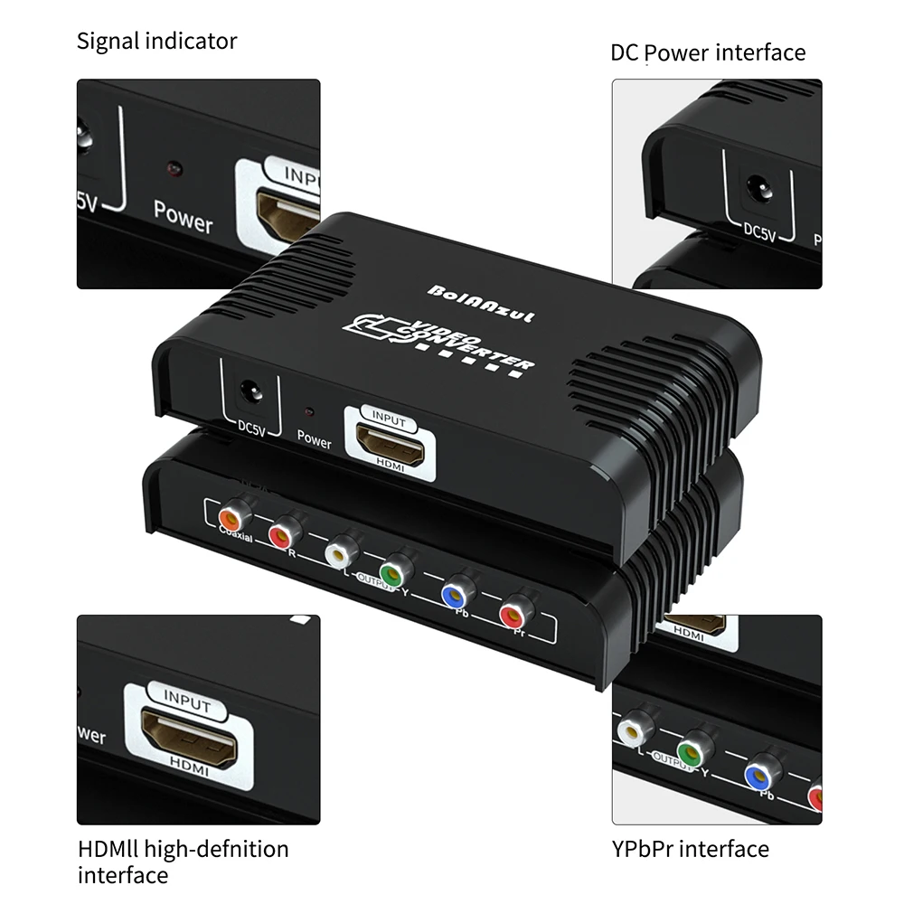 Component Video Adaptador Componente Hdmi Component Rgb Video