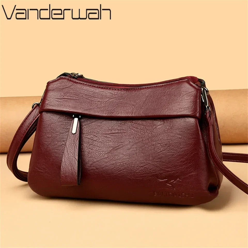 ショルダーバッグ・ポシェット CASADEI Woman Crossbody bags Brown Elegant Beige Woven Leather Crossbody Bag - Stylish & Versatile