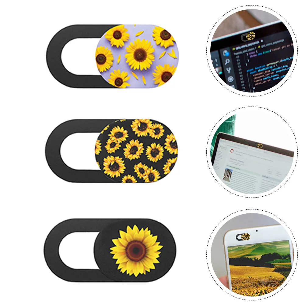 

3pcs Universal Laptop Camera Cover Slide Ultra-Thin Slide Laptop Webcam Slider