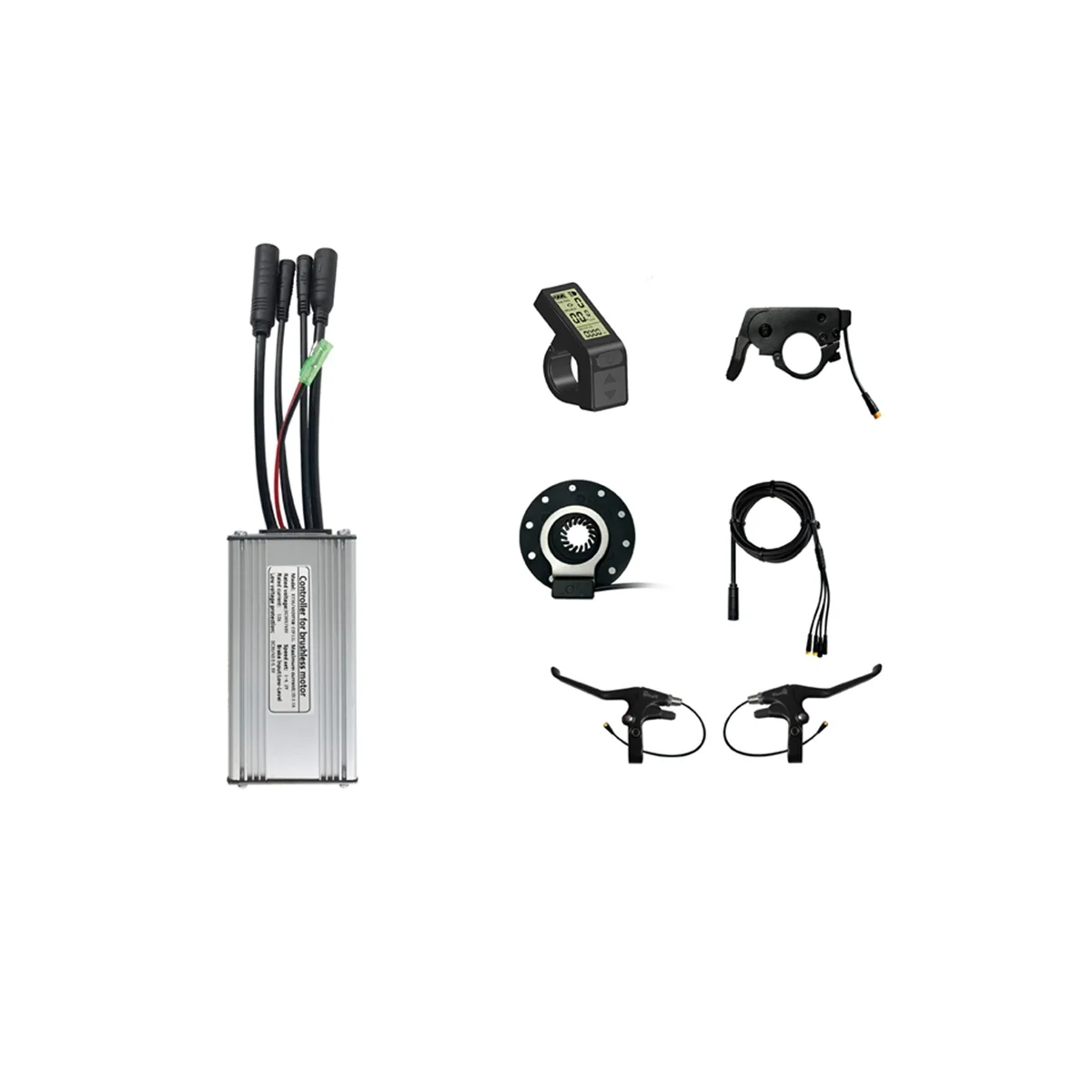 

New Sine Wave Controller Kit Electric Bicycle Electric Scooter Kit LCD4 Display Sine Wave Controller 36/48V 25A 750W