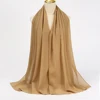 Foulard Hijab en mousseline de soie pour Femme, voile musulman ramadan ,hijab femme musulman,foulard musulmane pour femme, foulard mousseline en Jersey doux de haute qualité hijab islam voile femme musulman,70*180cm