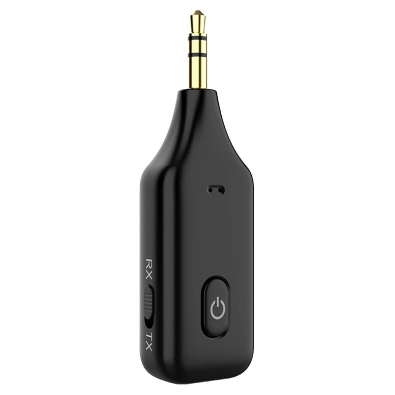 A60 Bluetooth 5.1 Receiver Transmitter 3 In 1 Wireless Stereo 3.5Mm Aux Audio Adapter Handsfree For Car Speaker Tv