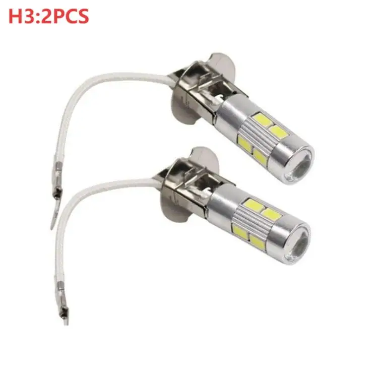 2pcs 오토바이 LED 헤드 라이트 세트 자동차 LED 안개등 33 교체 SMD H1/3/4/7 슈퍼 밝은 자동차 액세서리