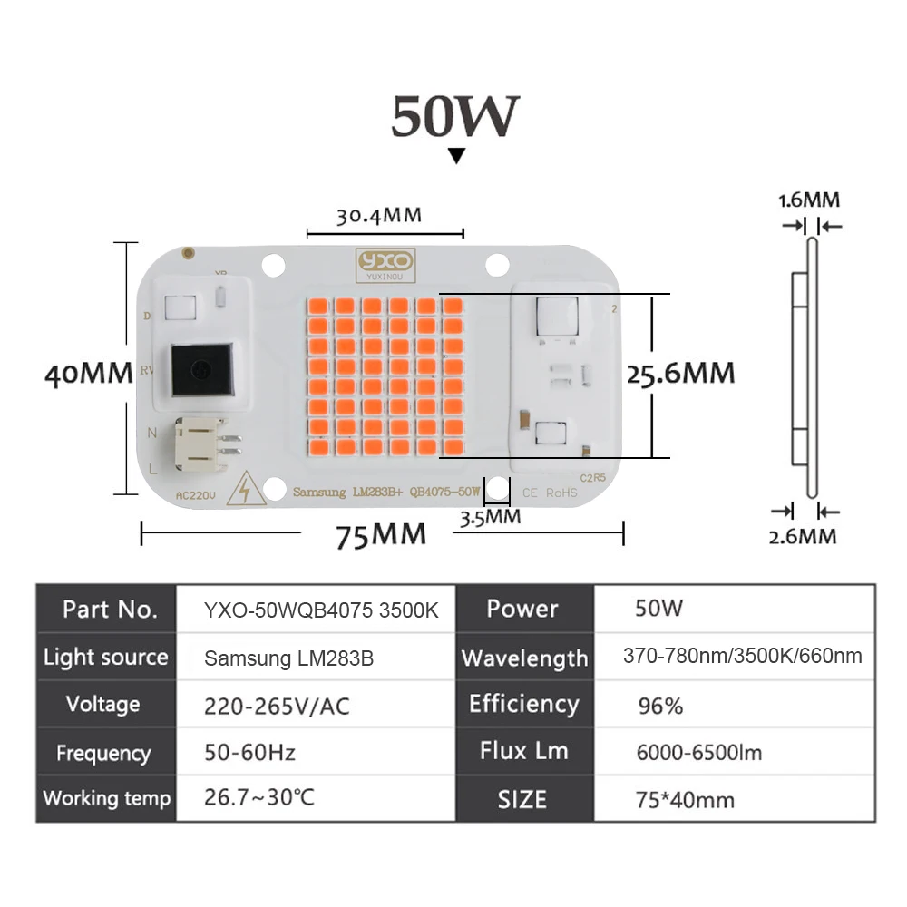Рисунок 6 - Sam-ng, квантовая лампа для раннего роста