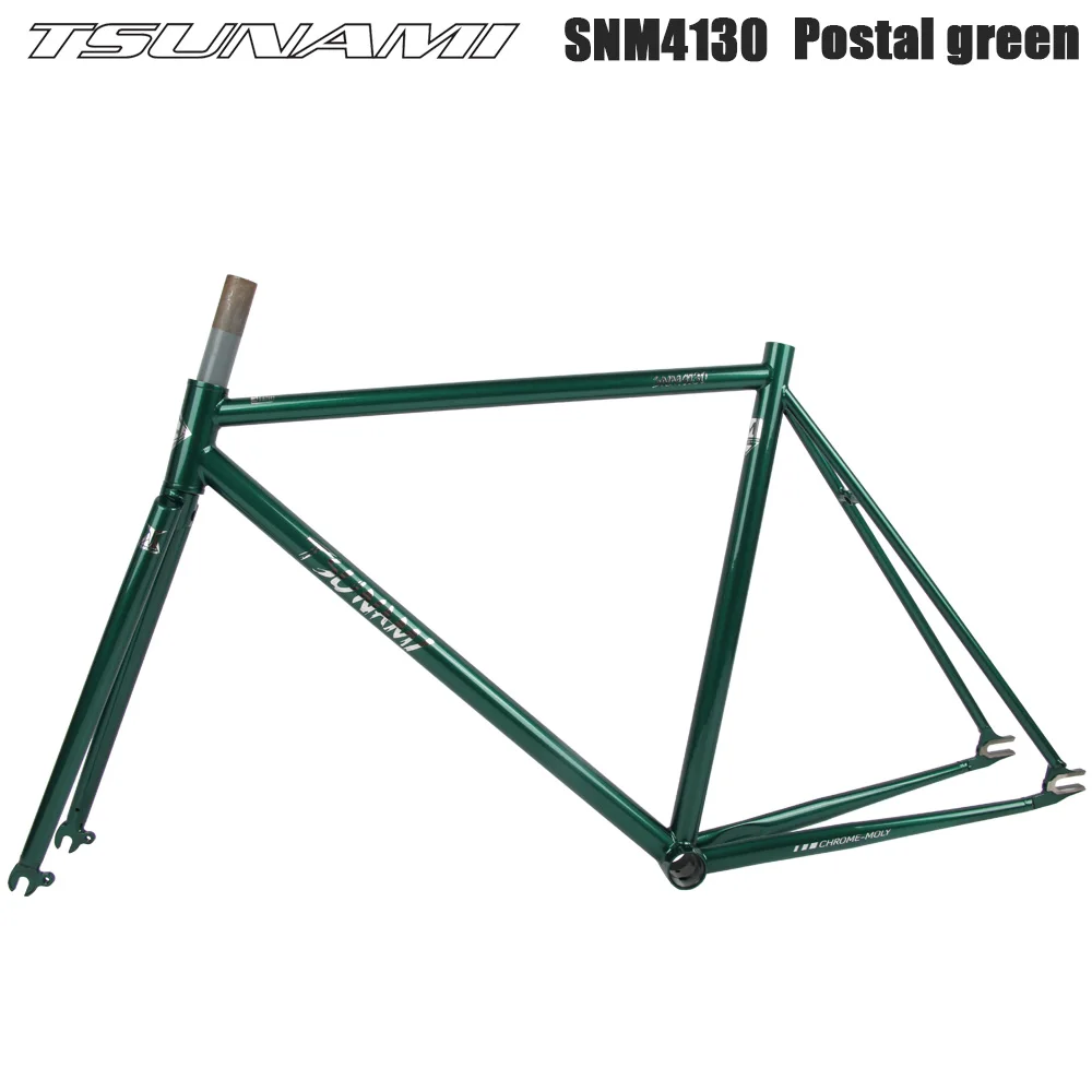700C Fixed Gear Bicycle Frameset 50/52/55cm Racing Track Fixie