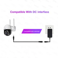KERUI 3 Meters 32.8ft Length 3m Extension Cable For Security Camera DC 12V Power Adapter 5.5x2.1mm Plug 2